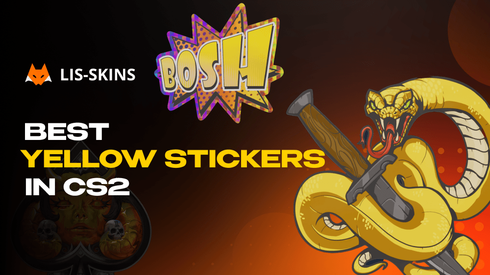 Best Yellow Stickers in CS2