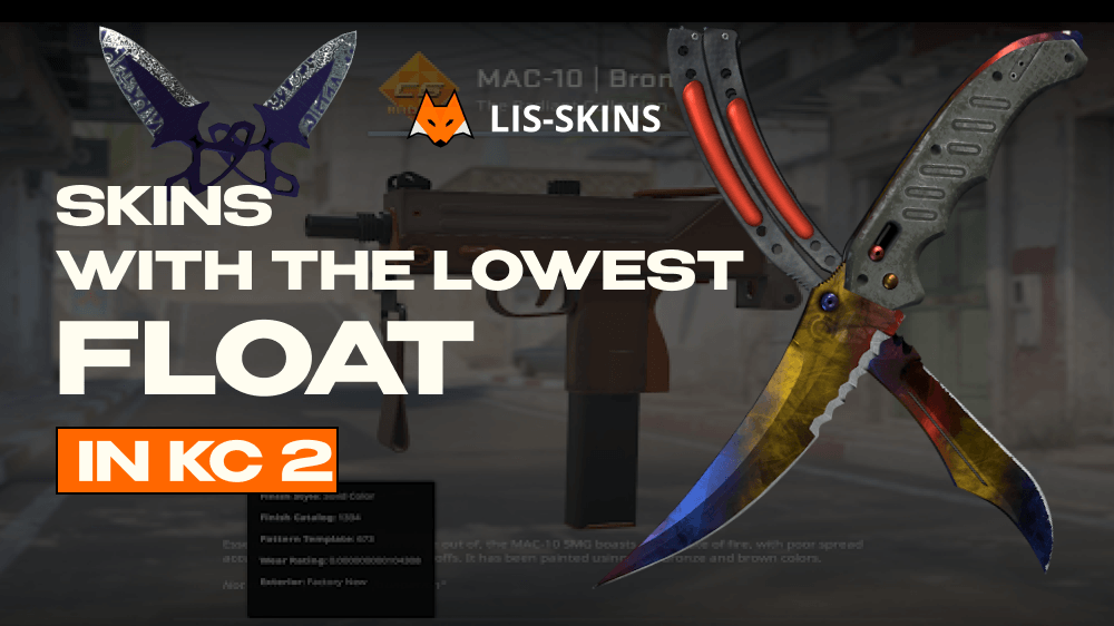 Skins with the Lowest Float in CS2