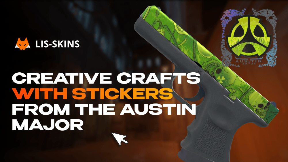 Creative Crafts with Stickers from the Austin Major